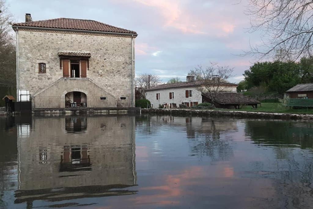 Gite Moulin De Lausseignan Barbaste Exteriör bild