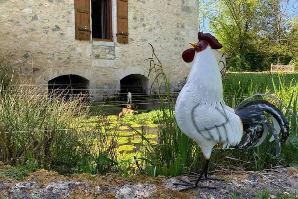 Gite Moulin De Lausseignan Barbaste Exteriör bild